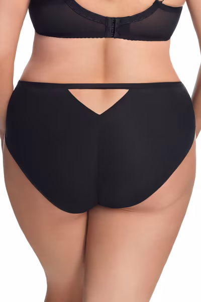 Figi Model Martynika K672 Black - Gorsenia Lingerie — zdjęcie 3