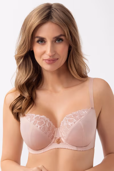 Biustonosz Soft Model Isla K934 Beige - Gorsenia Lingerie — zdjęcie 1