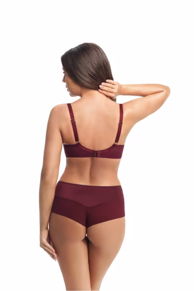 Figi brazyliany Model Paradise K498 Bordo - Gorsenia Lingerie — zdjęcie 2