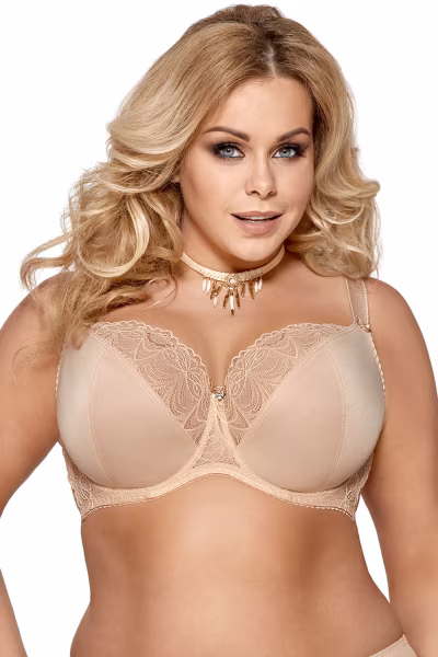 Biustonosz Soft Model K425 Casablanca Beige - Gorsenia Lingerie — zdjęcie 1