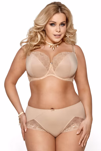 Biustonosz Soft Model K425 Casablanca Beige - Gorsenia Lingerie — zdjęcie 2