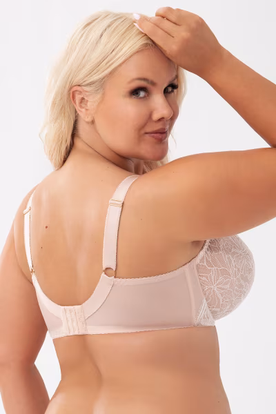 Biustonosz Soft Model Mirella K904 Beige - Gorsenia Lingerie — zdjęcie 3
