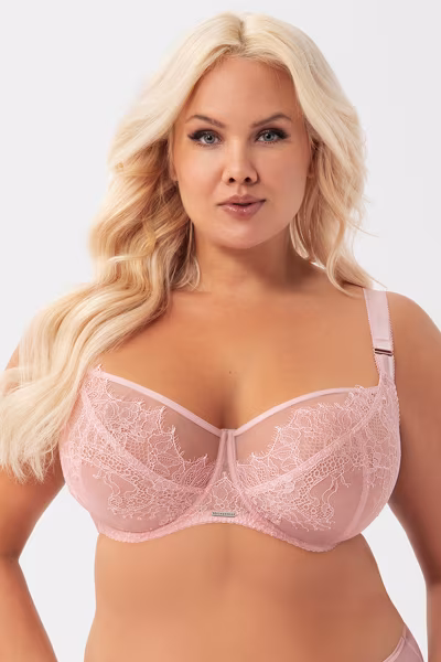 Biustonosz Soft Model Loni K918 Pink - Gorsenia Lingerie — zdjęcie 1