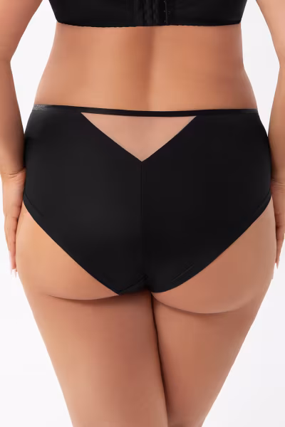Figi Model Daniela K903 Black - Gorsenia Lingerie — zdjęcie 3