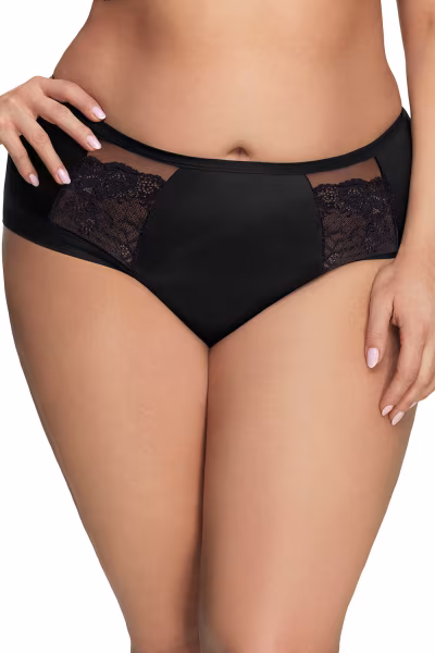 Figi Model Luisse K442 Black - Gorsenia Lingerie — zdjęcie 1