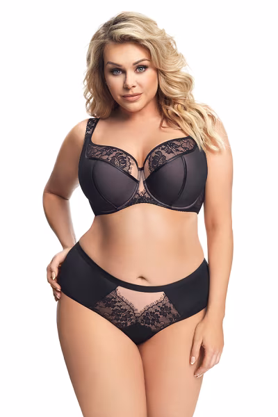 Figi Model Alicante K648 Black - Gorsenia Lingerie — zdjęcie 1