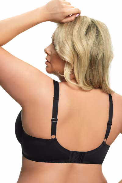 Biustonosz Soft Model Luisse K441 Black - Gorsenia Lingerie — zdjęcie 3