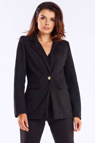 Żakiet Model A460 Black - awama — zdjęcie 1