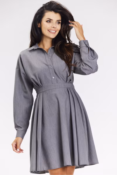 Sukienka Model A668 Grey - awama — zdjęcie 1