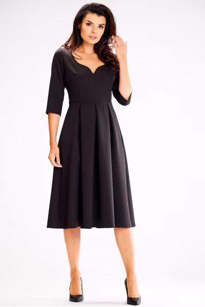 Sukienka Model A598 Black - awama — zdjęcie 2