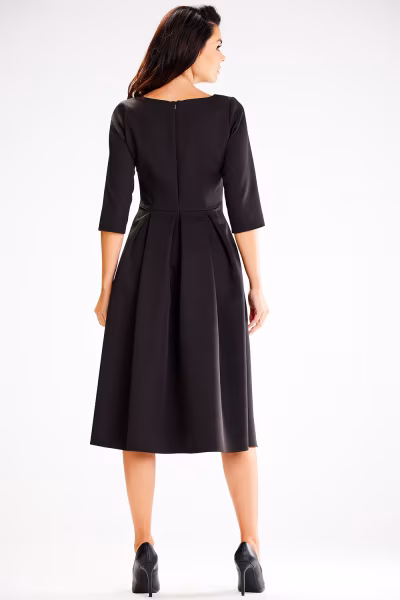 Sukienka Model A598 Black - awama — zdjęcie 3