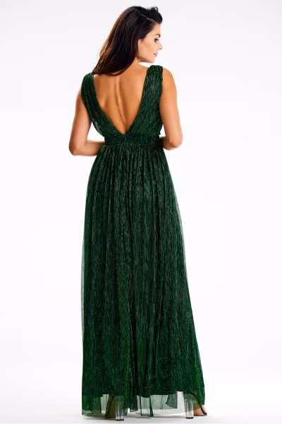 Sukienka Model A625 Green - awama — zdjęcie 3