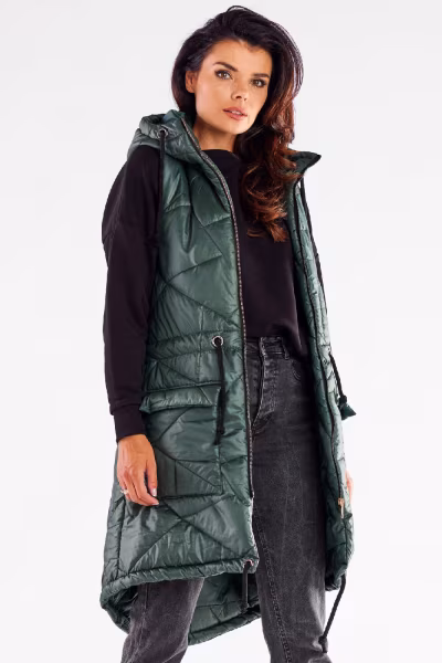 Kamizelka Model A543 Green - awama — zdjęcie 1