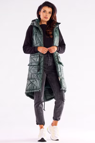 Kamizelka Model A543 Green - awama — zdjęcie 2