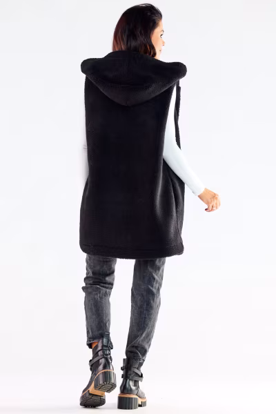 Kamizelka Model A535 Black - awama — zdjęcie 3