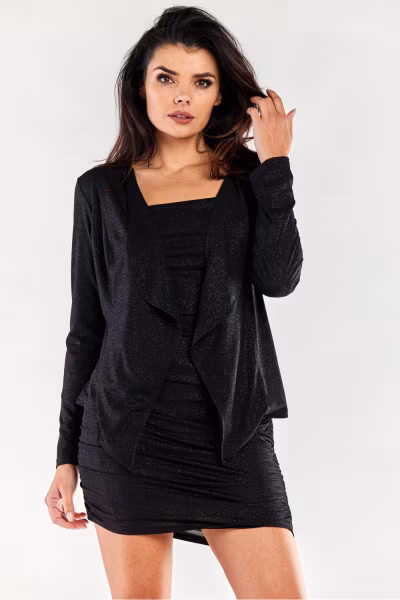 Żakiet Model A559 Black - awama — zdjęcie 1