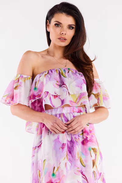 Bluzka Model A511 Violet - awama — zdjęcie 1