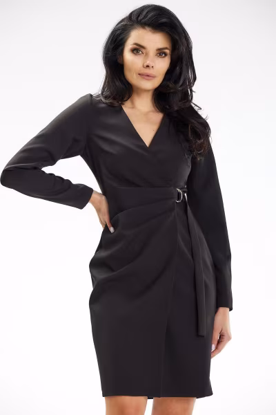 Sukienka Model A637 Black - awama — zdjęcie 1