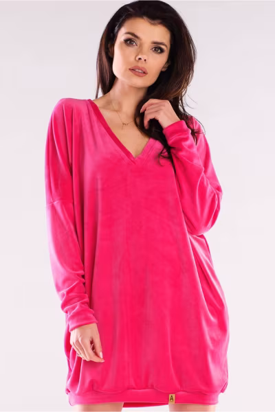 Sukienka Model A415 Pink - awama — zdjęcie 1