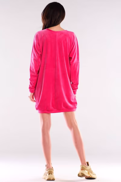 Sukienka Model A415 Pink - awama — zdjęcie 3
