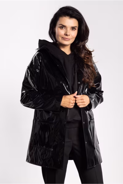 Kurtka Damska Model A754 Black - awama — zdjęcie 1