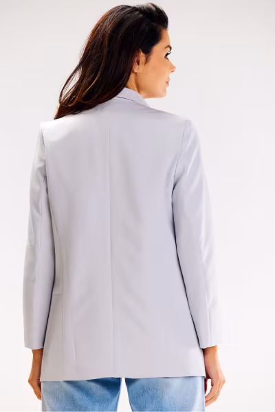 Żakiet Model A621 Grey - awama — zdjęcie 2