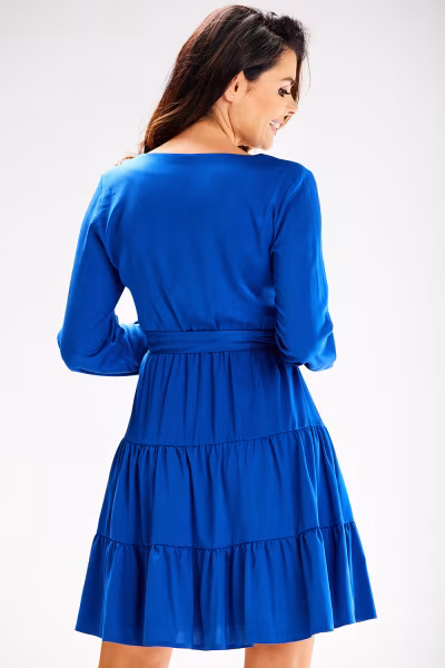 Sukienka Model A603 Blue - awama — zdjęcie 3