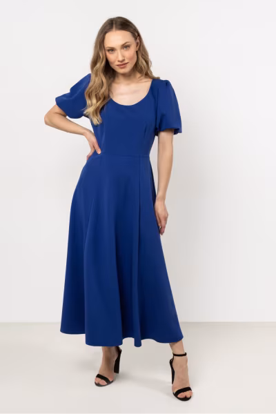 Sukienka Model A709 Blue - awama — zdjęcie 1