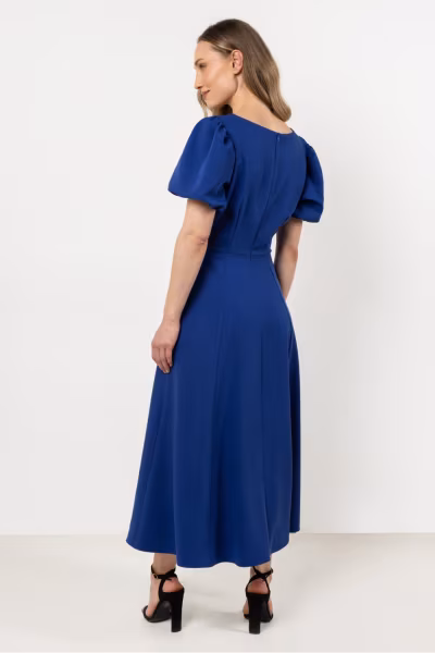 Sukienka Model A709 Blue - awama — zdjęcie 3