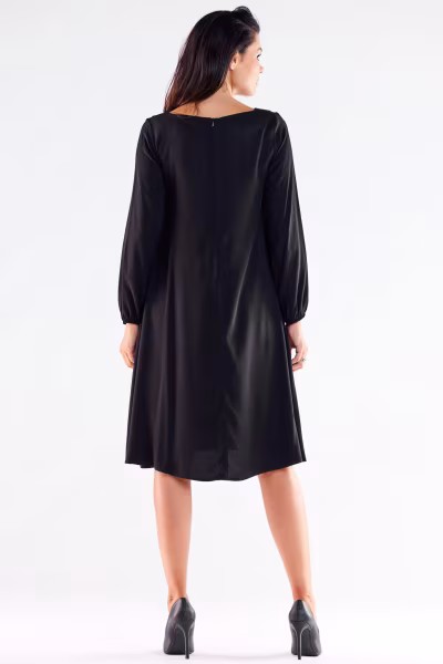 Sukienka Model A524 Black - awama — zdjęcie 2
