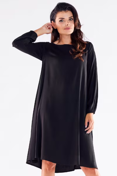 Sukienka Model A524 Black - awama — zdjęcie 3