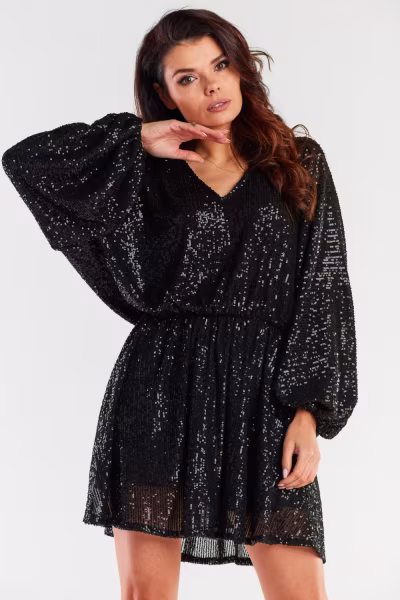 Sukienka Model A485 Black - awama — zdjęcie 1