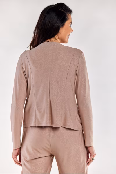 Żakiet Model A559 Beige - awama — zdjęcie 3
