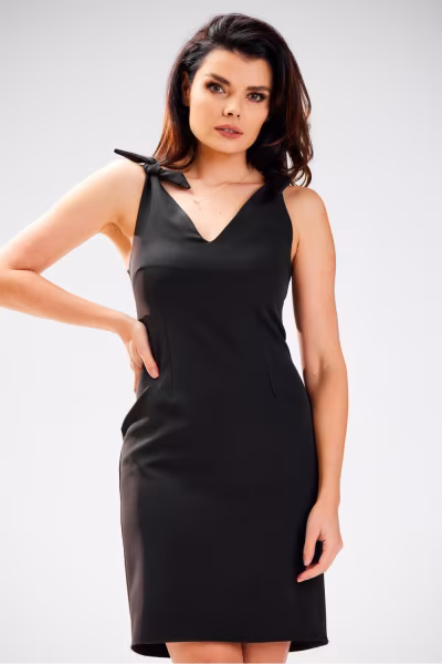 Sukienka Model A571 Black - awama — zdjęcie 1