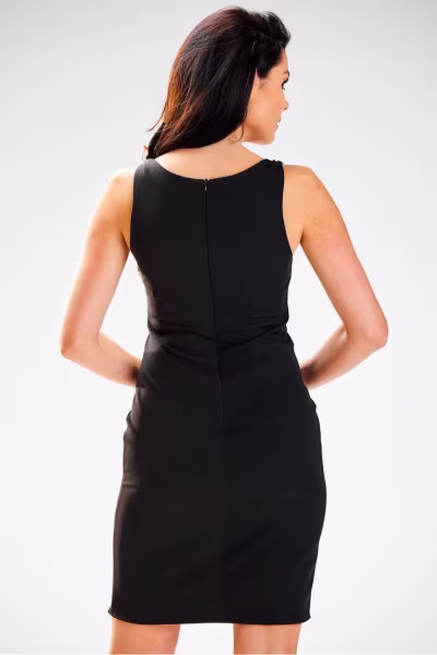 Sukienka Model A571 Black - awama — zdjęcie 3