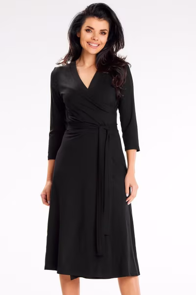 Sukienka Model A653 Black - awama — zdjęcie 1