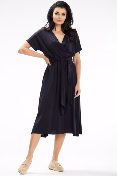 Sukienka Model A642 Black - awama — zdjęcie 1