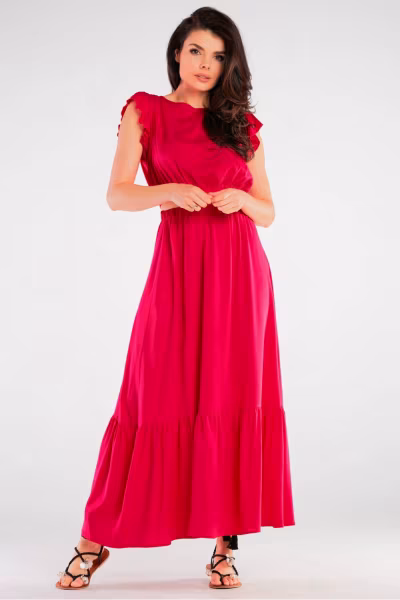 Bluzka Model A429 Fuksja - awama — zdjęcie 2