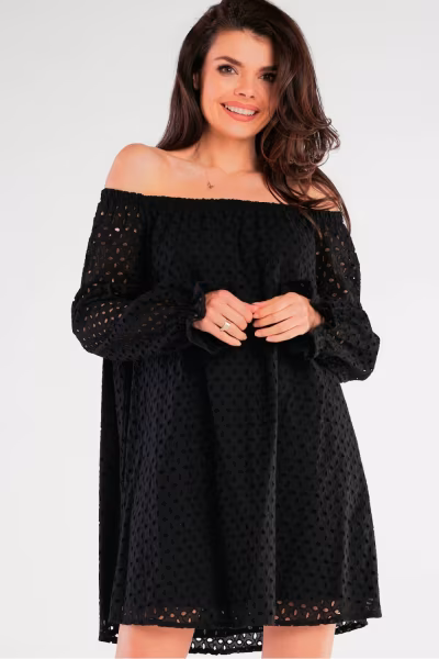 Sukienka Model A435 Black - awama — zdjęcie 1