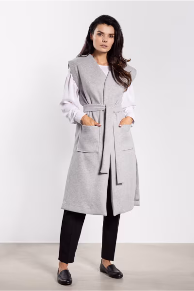 Kamizelka Model A753 Grey - awama — zdjęcie 1