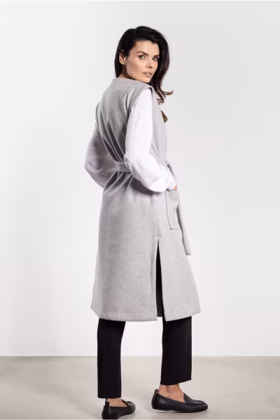 Kamizelka Model A753 Grey - awama — zdjęcie 3