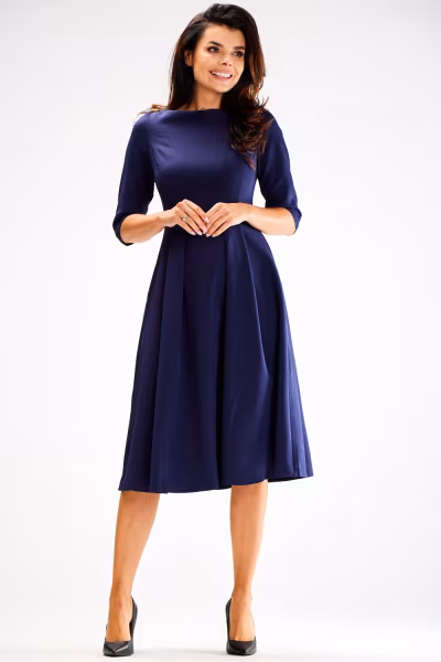 Sukienka Model A620 Navy - awama — zdjęcie 1