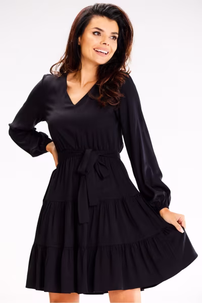 Sukienka Model A603 Black - awama — zdjęcie 1