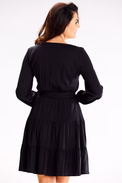 Sukienka Model A603 Black - awama — zdjęcie 3