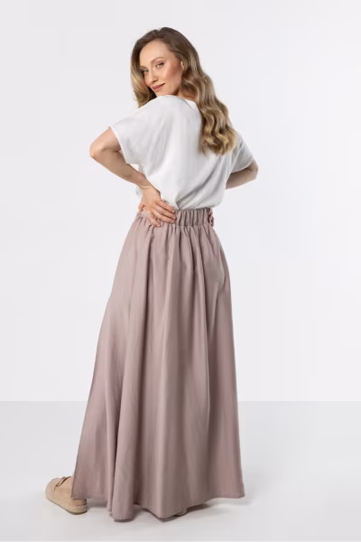 Spódnica Model A763 Kaszmir - awama — zdjęcie 3