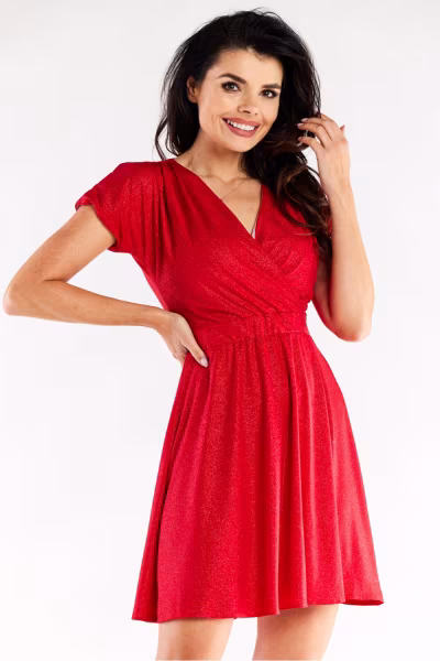 Sukienka Model A558 Red - awama — zdjęcie 1