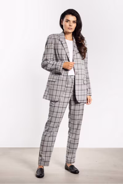 Spodnie Damskie Model A748 Grey - awama — zdjęcie 2