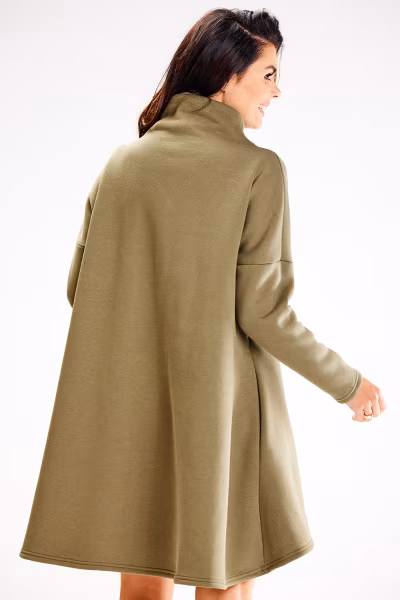 Sukienka Model A609 Khaki - awama — zdjęcie 3