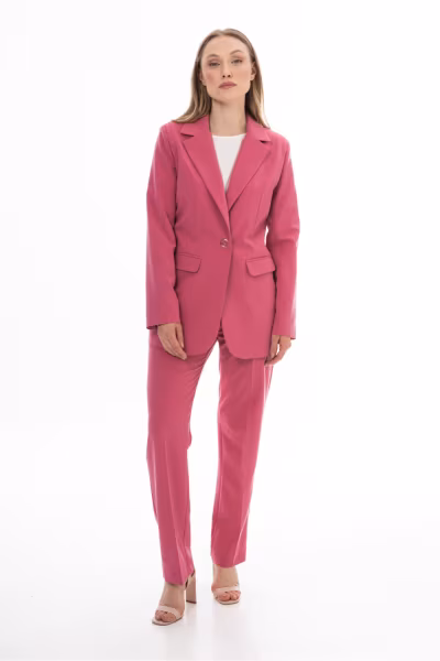 Marynarka Model A767 Raspberry - awama — zdjęcie 1