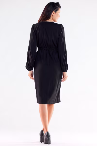 Sukienka Model A523 Black - awama — zdjęcie 3